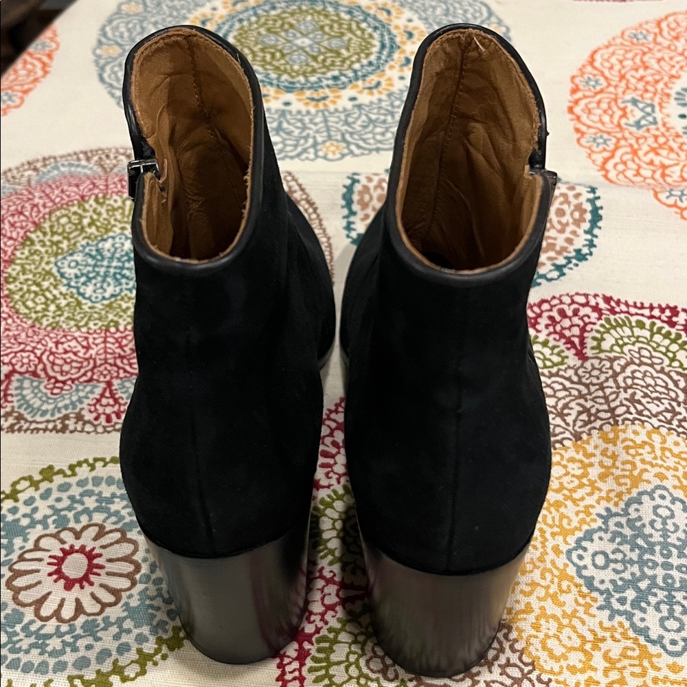 Alberto Fermani Black Suede Ankle Boots size 38 (7.5/8 US) women’s - Picture 6 of 12